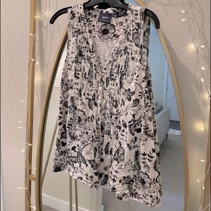 Maeve by Anthropologie Sleeveless Button Down Tank